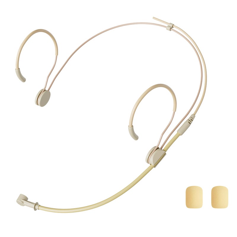 JK J K MIC-J 069 Earhook Headworn Headset Unidirectional Microphone - Standard 1/8" TRS Connector - Image 2